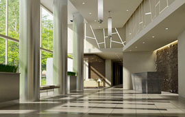 Modern Condo Lobby